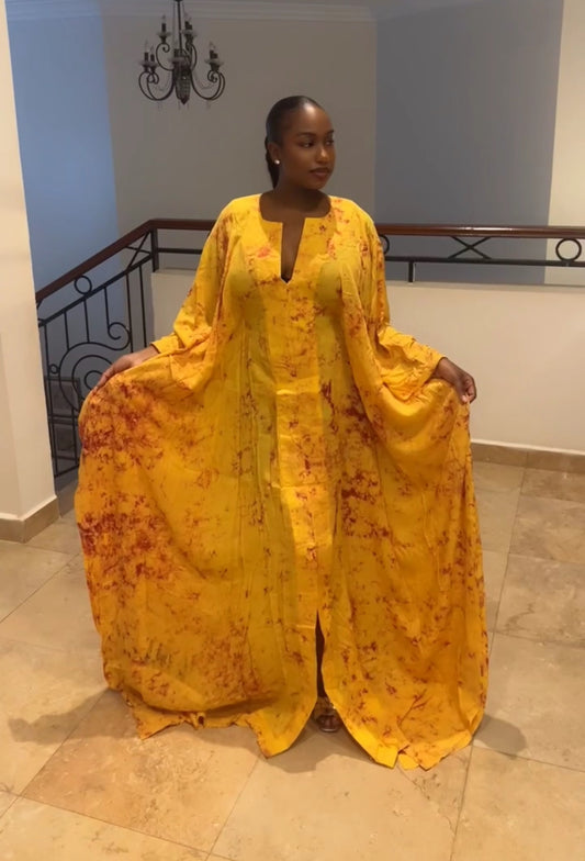 Ayeesha Dress ( Yellow)