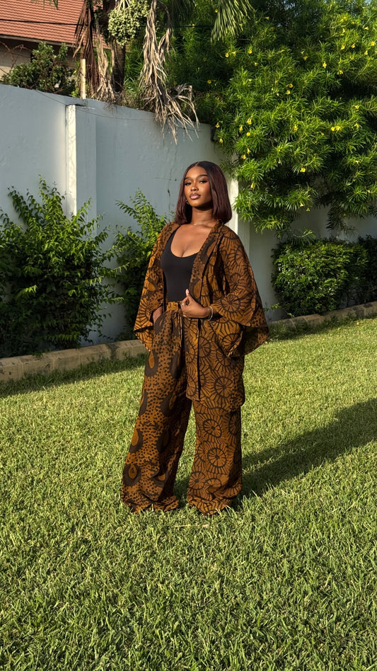 Amara Set (Brown & Black)